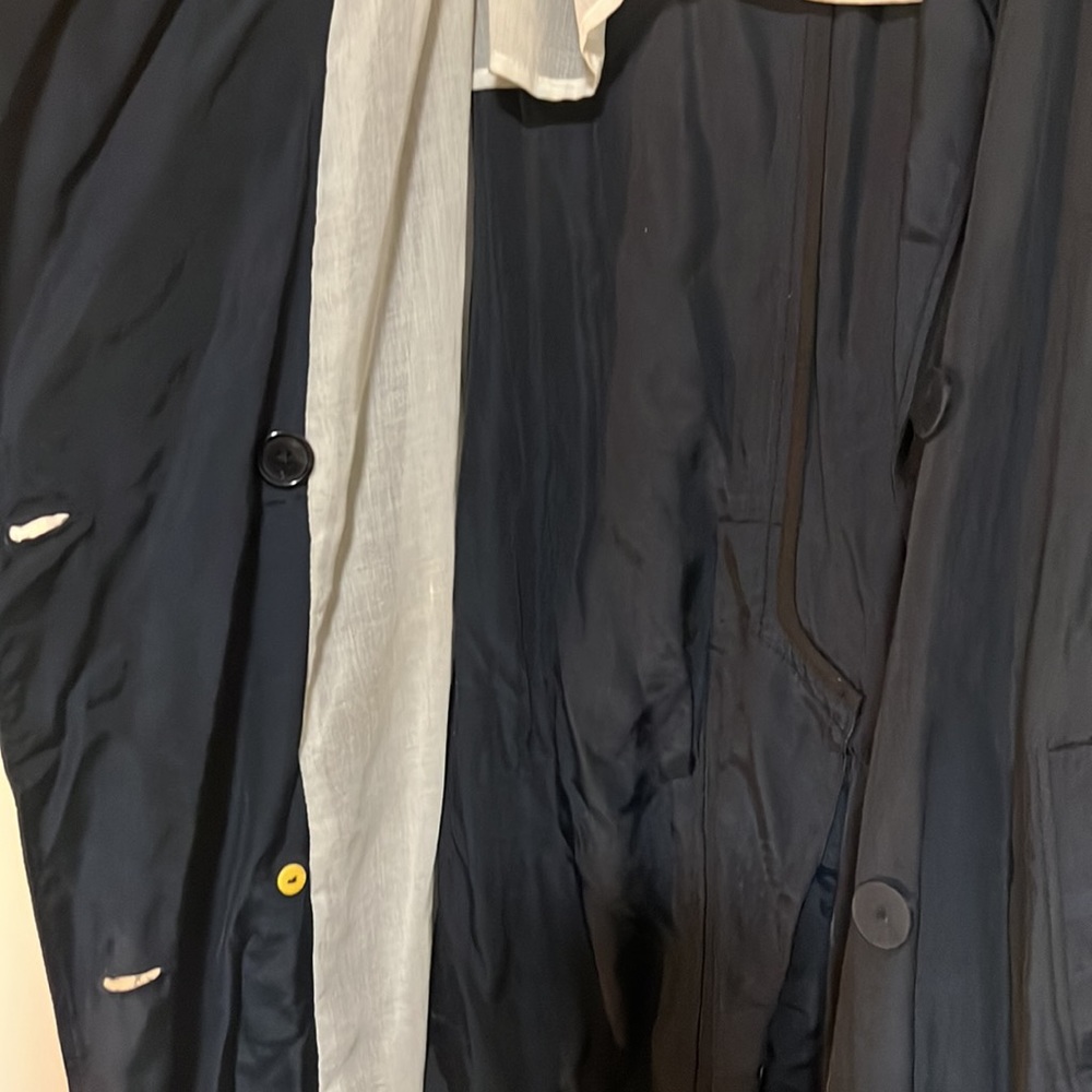 3.1 Phillip Lim Quarter Sleeve Trench Jacket - Picture 5 of 10